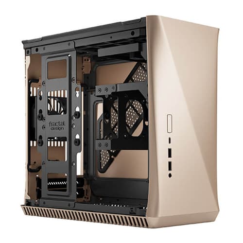 Fractal Design Era (M-ITX) Mini Tower Cabinet (Gold)