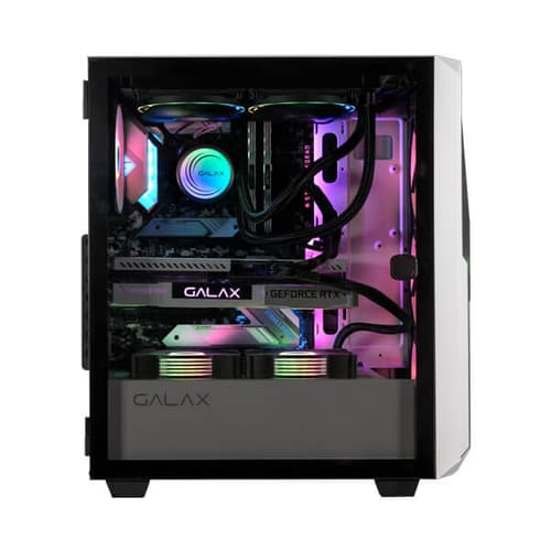Galax Revolution-01 ARGB (ATX) Mid Tower Cabinet (White)