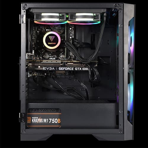 Gamdias Apollo E2 Elite ARGB Cabinet (Black)