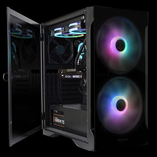 Gamdias Apollo E2 Elite ARGB Cabinet (Black)