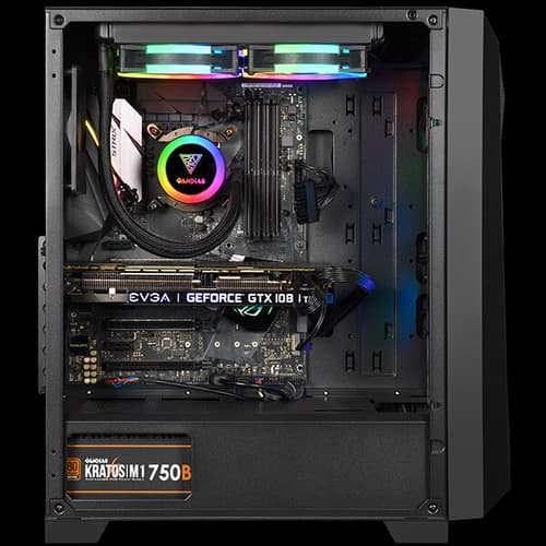 Gamdias Apollo M1 Elite ARGB Cabinet (Black)