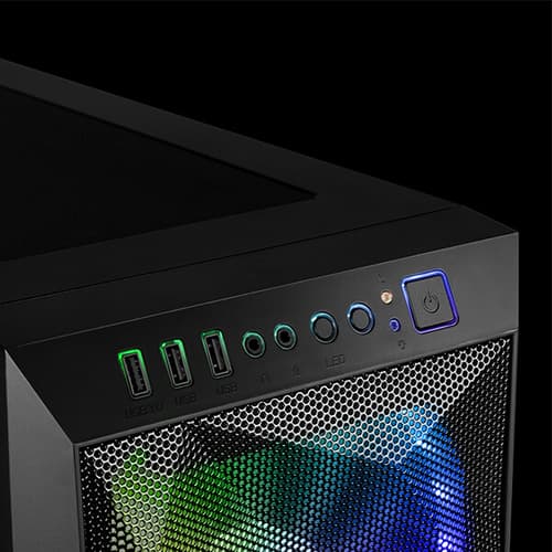 Gamdias Apollo M1 Elite ARGB Cabinet (Black)