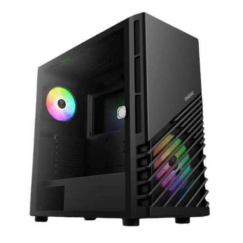 Gamdias Argus M4 ARGB (ATX) Mid Tower Cabinet (Black)