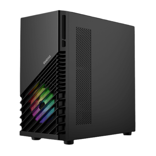 Gamdias Argus M4 ARGB (ATX) Mid Tower Cabinet (Black)