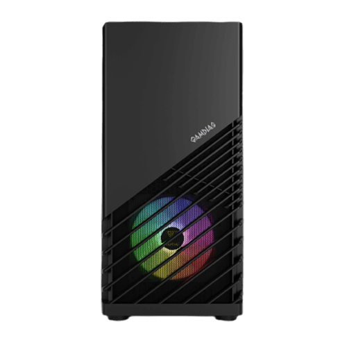 Gamdias Argus M4 ARGB (ATX) Mid Tower Cabinet (Black)