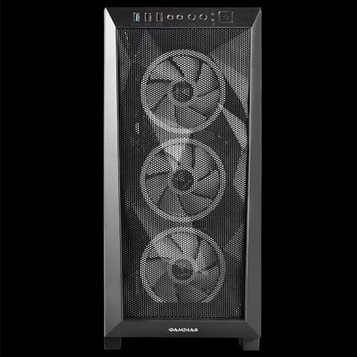 Gamdias Athena M1 Elite ARGB Mid Tower Cabinet (Black)