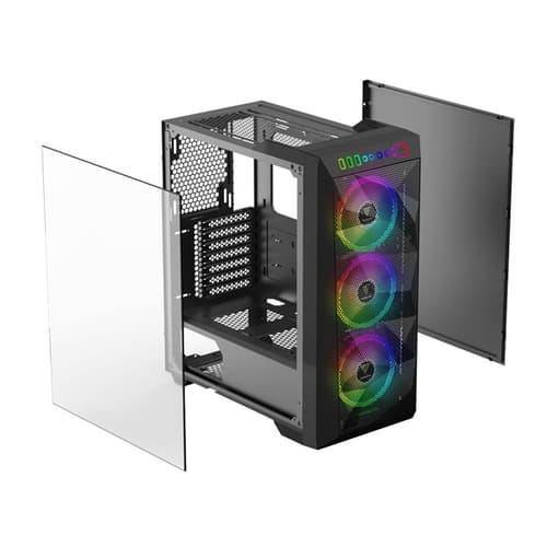 Gamdias Athena M1 Cabinet (Black)