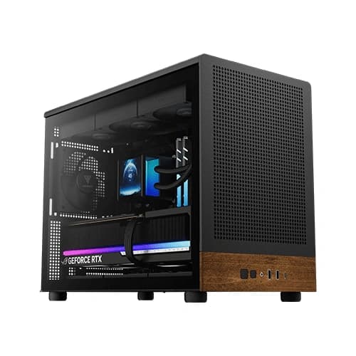 Gamdias ATHENA M4M Wood M-ATX Mini Tower Case