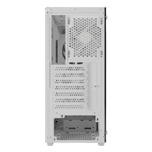 Gamdias Aura GC1 Elite WH V2 ARGB (ATX) Mid Tower Cabinet (White)