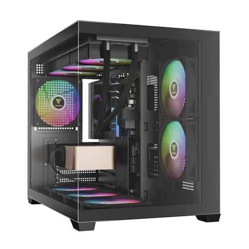 Gamdias Aura GC10M V2 ARGB M-ATX Mini Tower Case