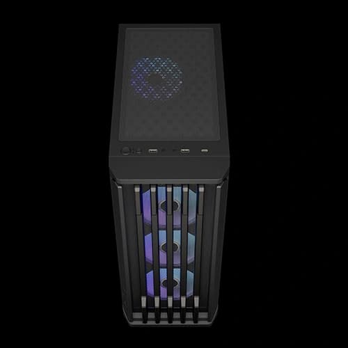 Gamdias AURA GC11 Black ARGB ATX Mid Tower Case