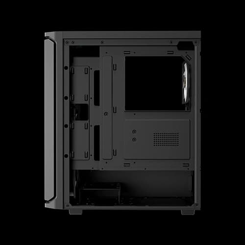 Gamdias AURA GC11 Black ARGB ATX Mid Tower Case