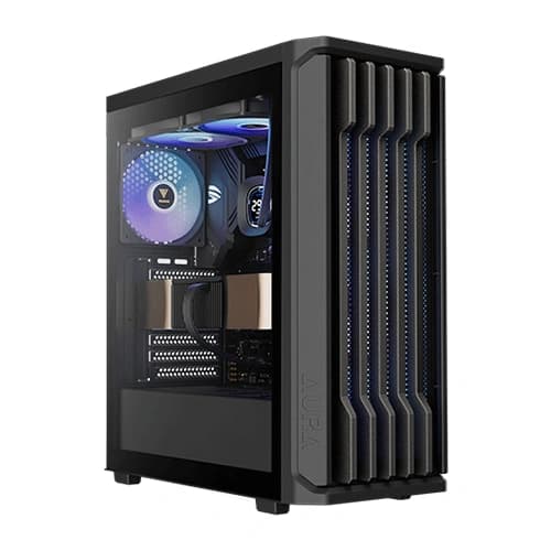 Gamdias AURA GC11 Black ARGB ATX Mid Tower Case
