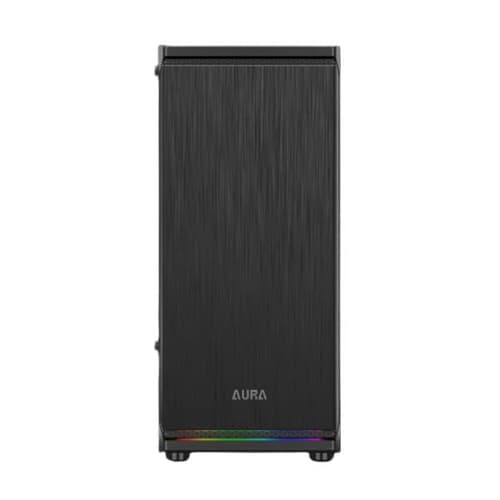 Gamdias Aura GC8 ARGB (ATX) Mid Tower Cabinet (Black)