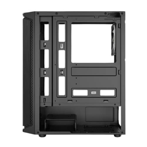 Gamdias Aura GC8 ARGB (ATX) Mid Tower Cabinet (Black)