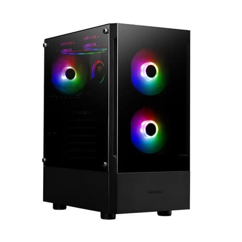Gamdias Talos E3 ARGB (ATX) Mid Tower Cabinet (Black)