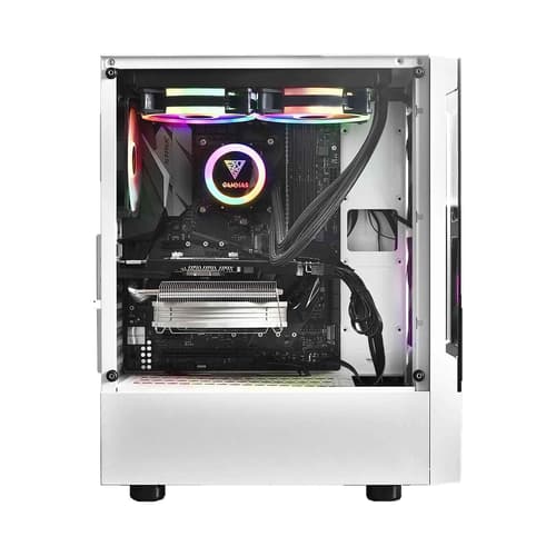 Gamdias Talos E3 WH ARGB (ATX) Mid Tower Cabinet (White)
