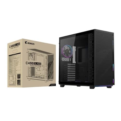 Gigabyte Aorus C400 Glass ARGB ATX Mid Tower Case