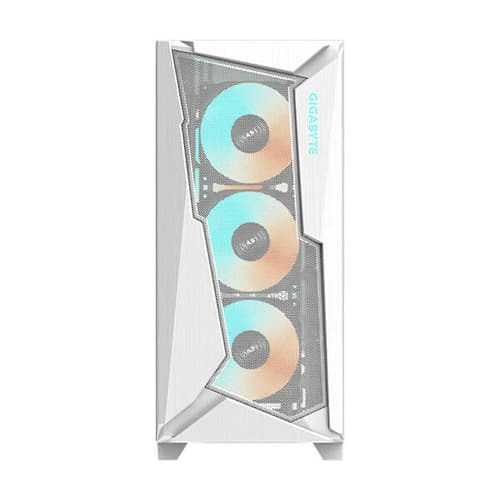 Gigabyte C301 Glass ARGB (E-ATX) Mid Tower Cabinet (White)
