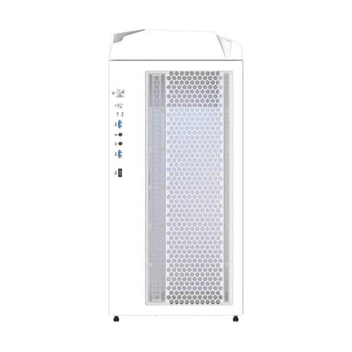 Gigabyte C301 Glass ARGB (E-ATX) Mid Tower Cabinet (White)
