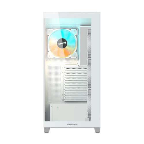 Gigabyte C500 Panoramic Stealth ICE ARGB White ATX Mid Tower Case