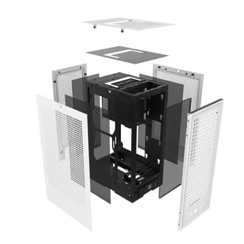 HYTE Revolt 3 White ITX Mini Tower Case