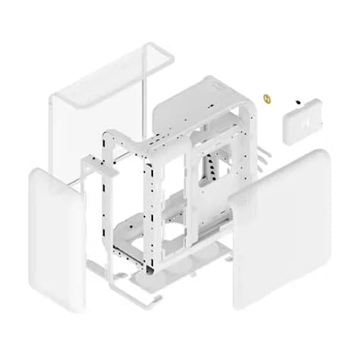 Hyte X50 Air Snow White E-ATX Mid Tower Case