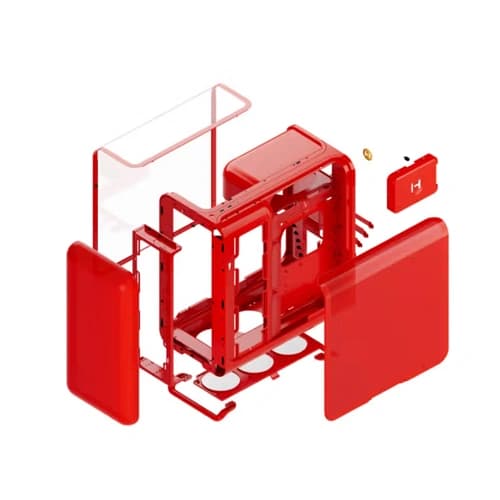 Hyte X50 Wild Cherry E-ATX Mid Tower Case