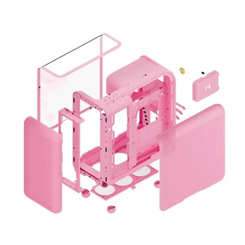 Hyte X50 Strawberry Milk E-ATX Mid Tower Case