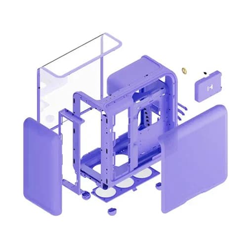 Hyte X50 Taro Milk E-ATX Mid Tower Case