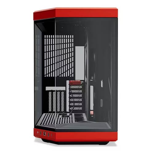 Hyte Y70 (E-ATX) Mid Tower Cabinet (Black and Red)