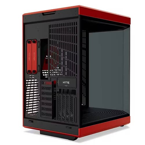 Hyte Y70 (E-ATX) Mid Tower Cabinet (Black and Red)