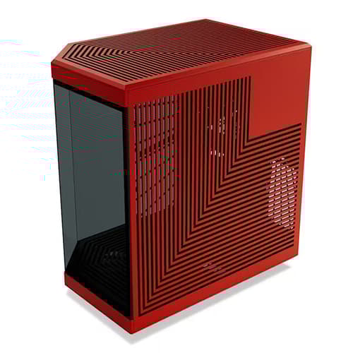 Hyte Y70 (E-ATX) Mid Tower Cabinet (Black and Red)