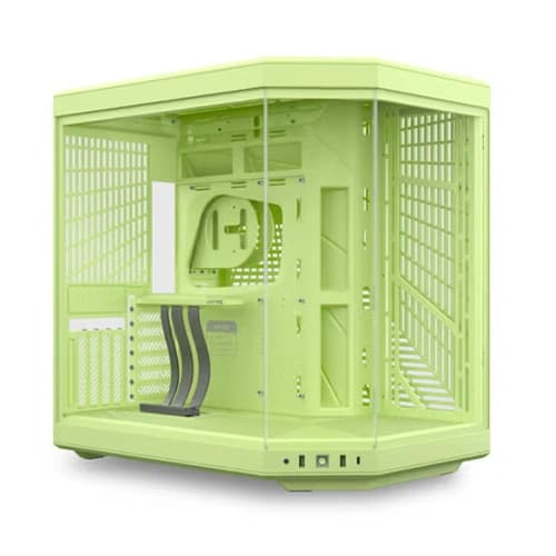 HYTE Y70 E-ATX Mid Tower Matcha Milk Case