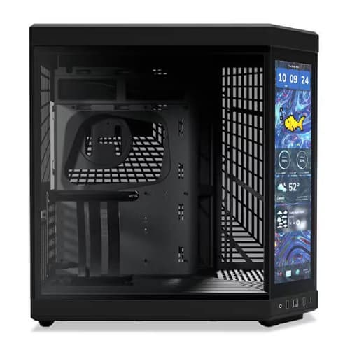 Hyte Y70 touch infinite (E-ATX) Mid Tower Cabinet (Black)