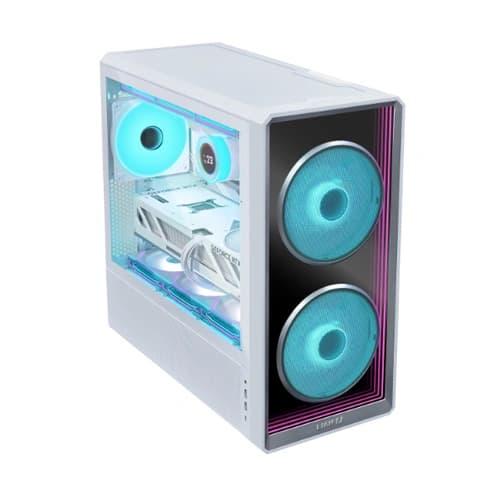 Lian Li Lancool 217 INF ARGB White E-ATX Mid Tower Case
