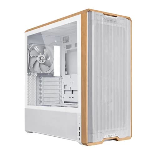 Lian Li Lancool 217 Wood White E-ATX Mid Tower Case