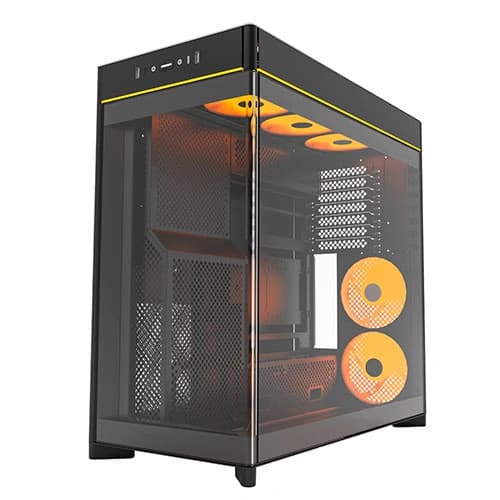 Montech HS02 PRO Black ATX Mid Tower Case
