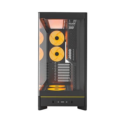 Montech HS02 PRO Black ATX Mid Tower Case