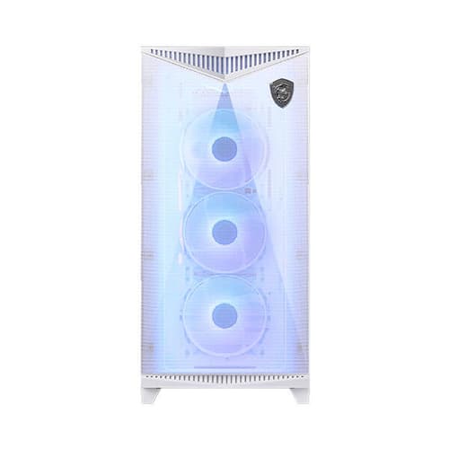 MSI MPG Gungnir 300R Airflow ARGB (E-ATX) Mid Tower Cabinet (White)
