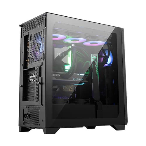 MSI MPG Gungnir 300R Airflow ARGB (E-ATX) Mid Tower Cabinet (Black)