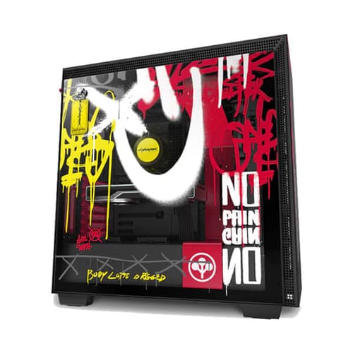 Nzxt H710i Cyberpunk Limited Edition Mid Tower Cabinet (Black)