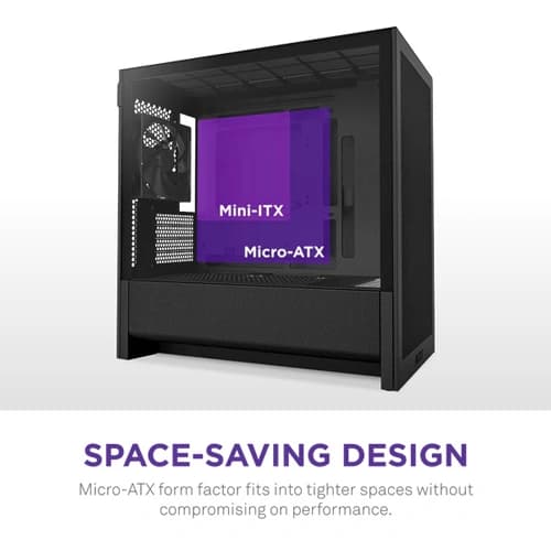 NZXT H3 Flow M-ATX Mini Tower Case 2025 Edition