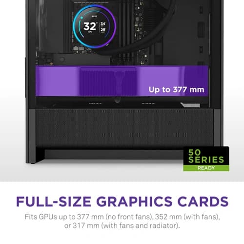 NZXT H3 Flow M-ATX Mini Tower Case 2025 Edition