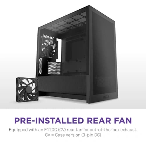 NZXT H3 Flow M-ATX Mini Tower Case 2025 Edition