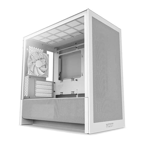 NZXT H3 Flow M-ATX Mini Tower White Case 2025 Edition