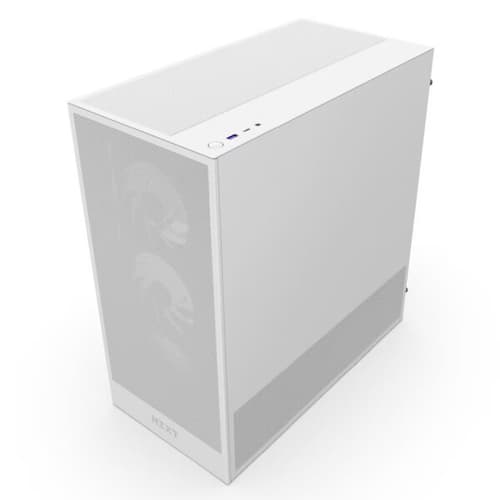 Nzxt H5 Flow RGB 2024 Edition E-ATX White Mid Tower Case