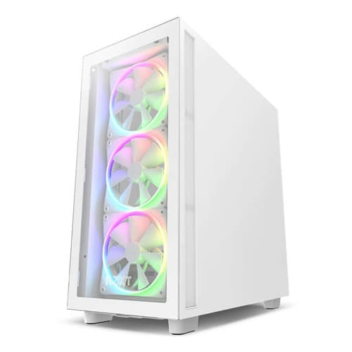 Nzxt H7 Elite (E-ATX) Mid Tower Cabinet (White)