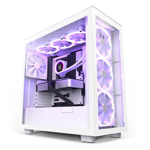 Nzxt H7 Elite (E-ATX) Mid Tower Cabinet (White)