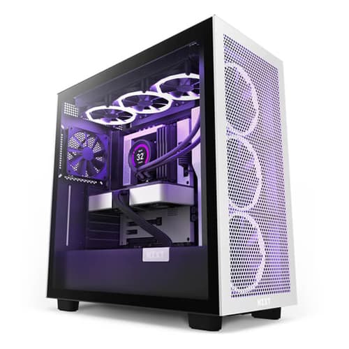 Nzxt H7 Flow (ATX) Mid Tower Cabinet (White-Black)